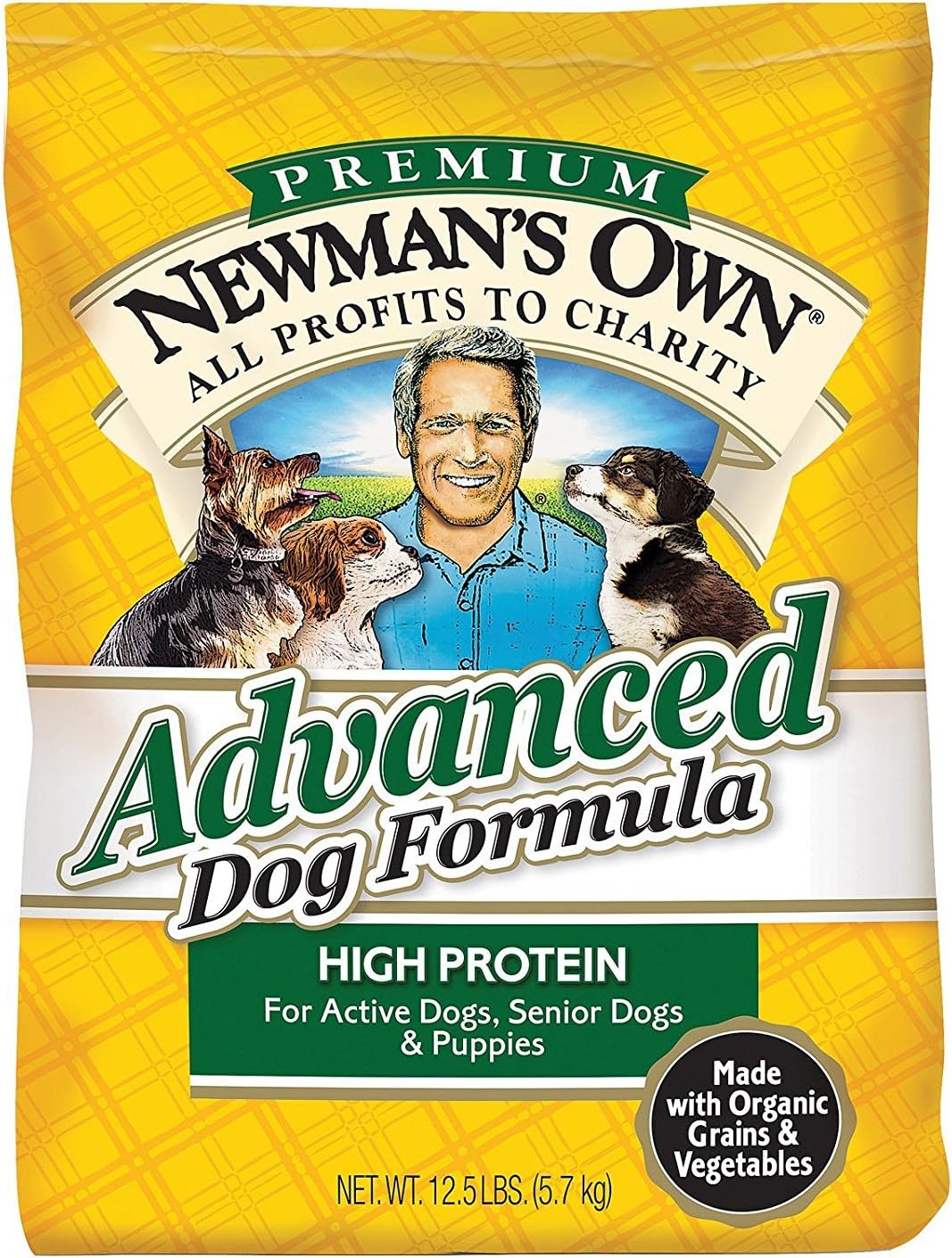 newman's own adult dry dog food