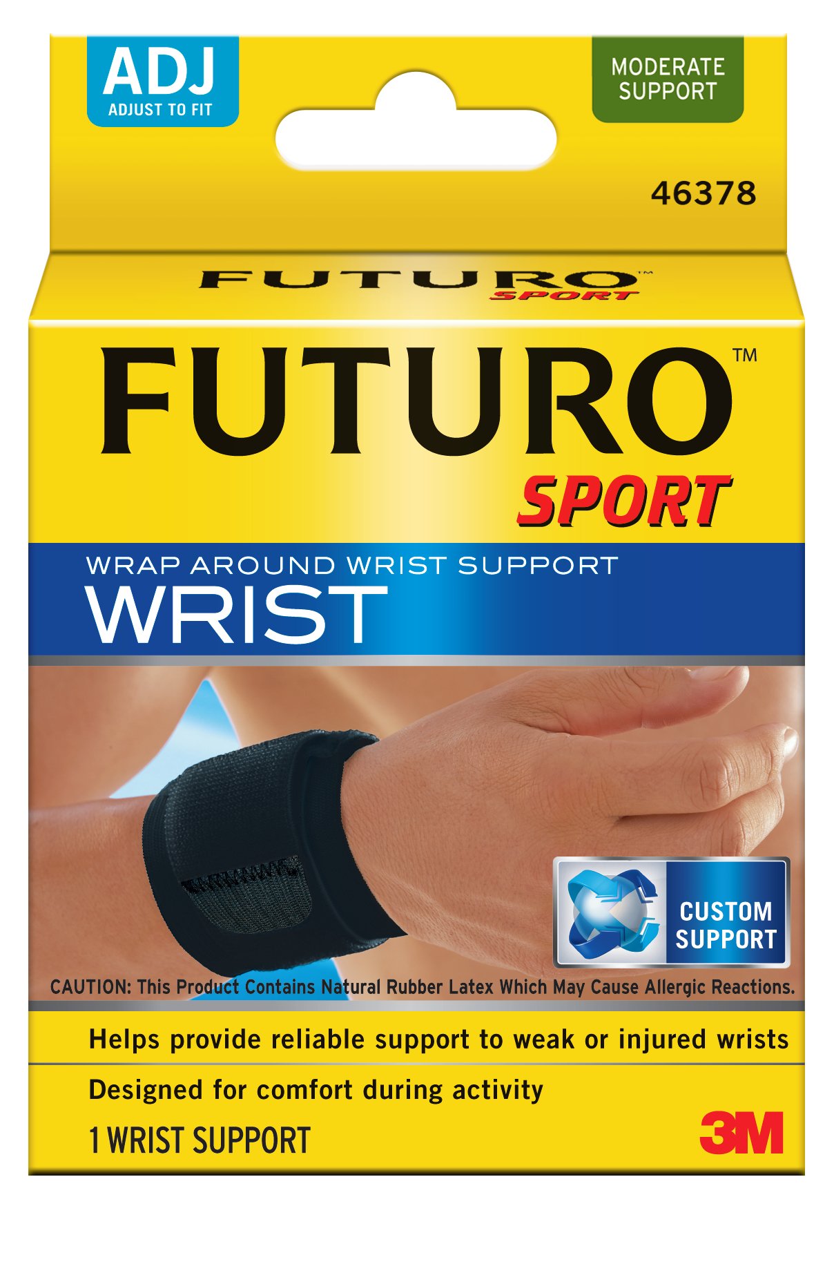 Futuro Sport Adjustable Wrist Support (Pack of 2) Health