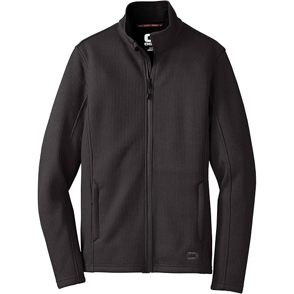 OGIO Unisex Commuter Full Zip Soft Shell, Blacktop, X-Small at
