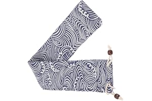 SHINYPASING Japanese Drumstick Pouch Drawstring Drumstick Carrying Bag for Drummers and Percussion Players