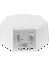 Adaptive Sound Technologies LectroFan High Fidelity White Noise Sound Machine with 20 Unique Non-Looping Fan and White Noise Sounds and Sleep Timer