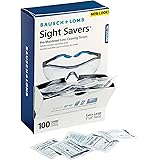 Lens Cleaning Wipes by Bausch & Lomb, Pre-Moistened Tissues, Anti-Fog, Anti-Static, Anti-Streaking, Cleans Glass and Plastic,