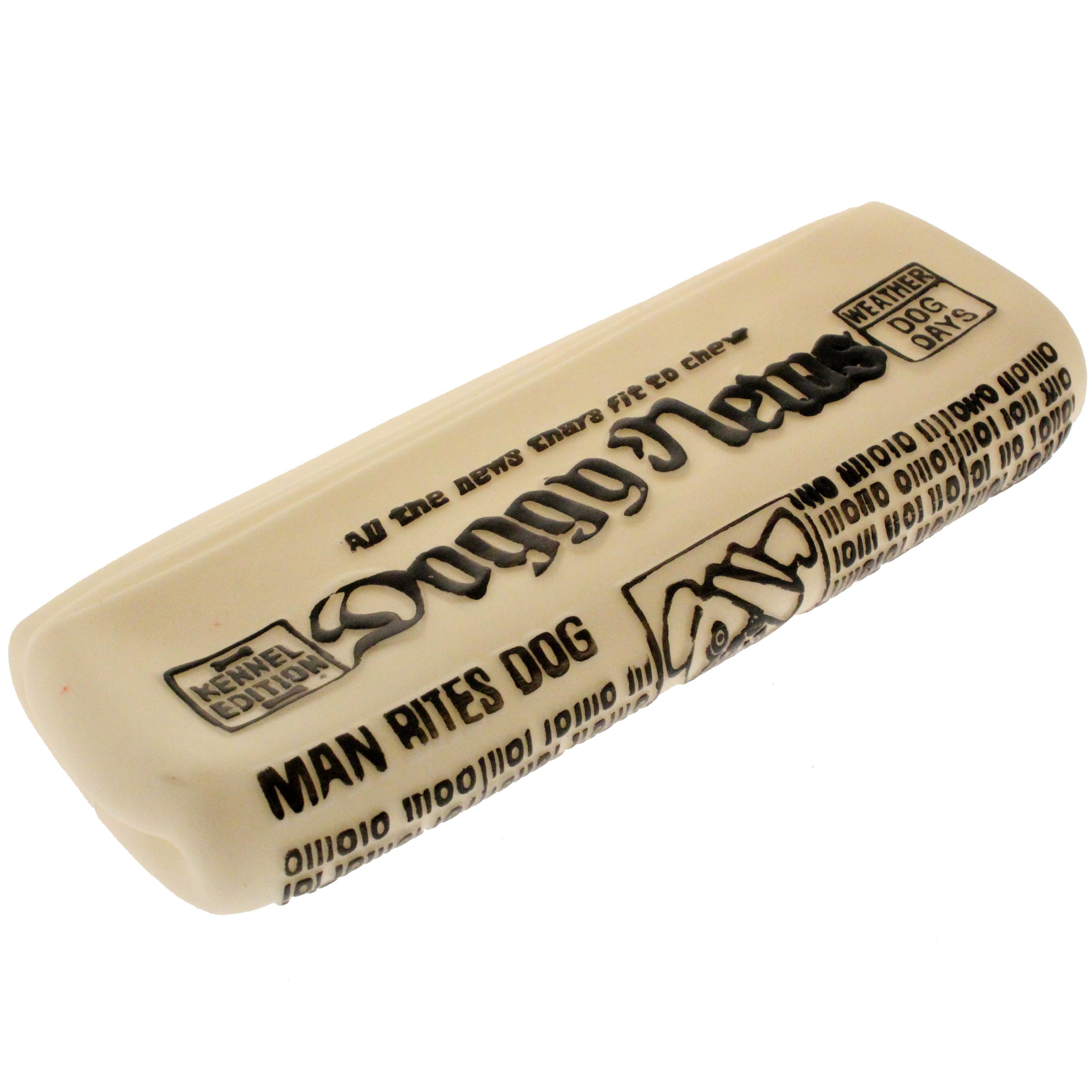 Mool Vinyl Rubber Squeaky Dog Toy News Paper, 25 cm