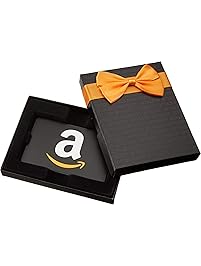 Amazon.com Gift Card in a Black Gift Box (Classic Black Card Design)