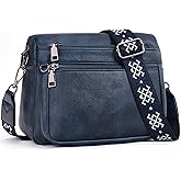 ATERITSSI Crossbody Purses for Women Trendy,Vegan Leather Crossbody Bags,Cell Phone Camera Shoulder Handbags with Card Slots