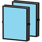 2 Pack MK04 Air Filter Replacement for AROEVE MK04 MG04JH DH-JH04 Air Puri-fier, 4-Layers Premium Filter for Dust, Pet Dander, Smoke for Bedroom and Office Standard Version, Replaces Part# MK04LX