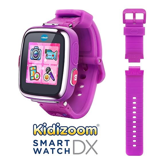 VTech- Reloj multifunción Kidizoom Smart Watch DX, Color Morado (3480-171657)