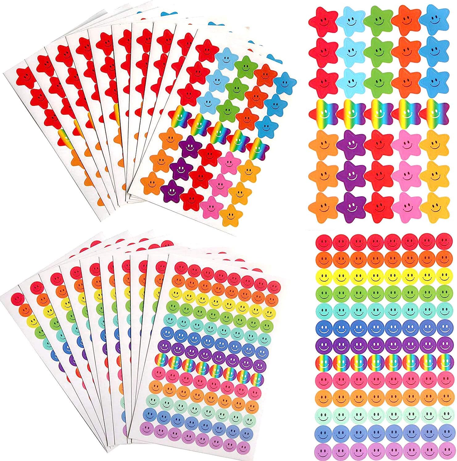 40 Sheet Reward Stickers for Children,2780 Pcs Reward Chart Stickers