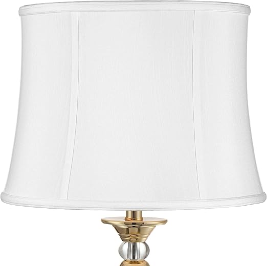 white drum lamp shade spider