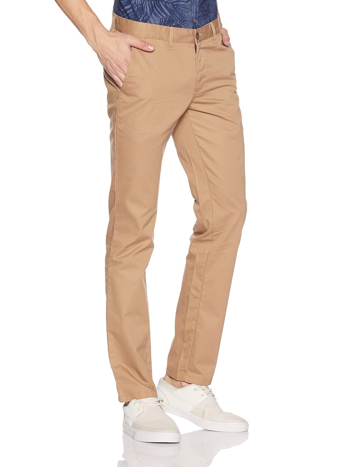 symbol amazon brand men's slim fit casual trouser