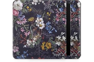 E-Reader Skin Compatible with Kobo Libra Colour (2024) - Midnight Blossom - Premium 3M Vinyl Protective Wrap Decal Cover - Ea