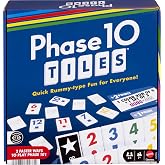 Mattel Games Phase 10 Tiles Game for Ages 7+, 2-4 Players | Quick Family Rummy-Type Play with Card Deck Featuring 32 Unique Phases and Two Ways to Play