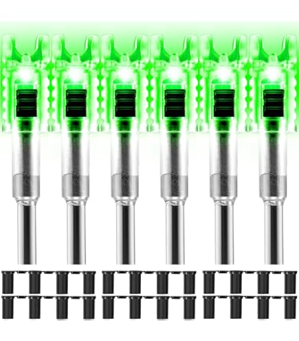 Lot de 3 encoches lumineuses pour boulons d'arbalète avec encoches de