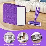 Vilida 8 Pack Microfibre Mop Refill Pads for Flash Power Mop Wet Dry view 7