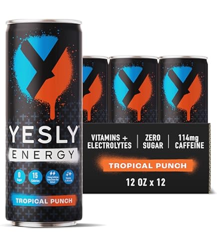 Amazon.com : Zevia Zero Calorie Energy Drink, Pineapple Paradise