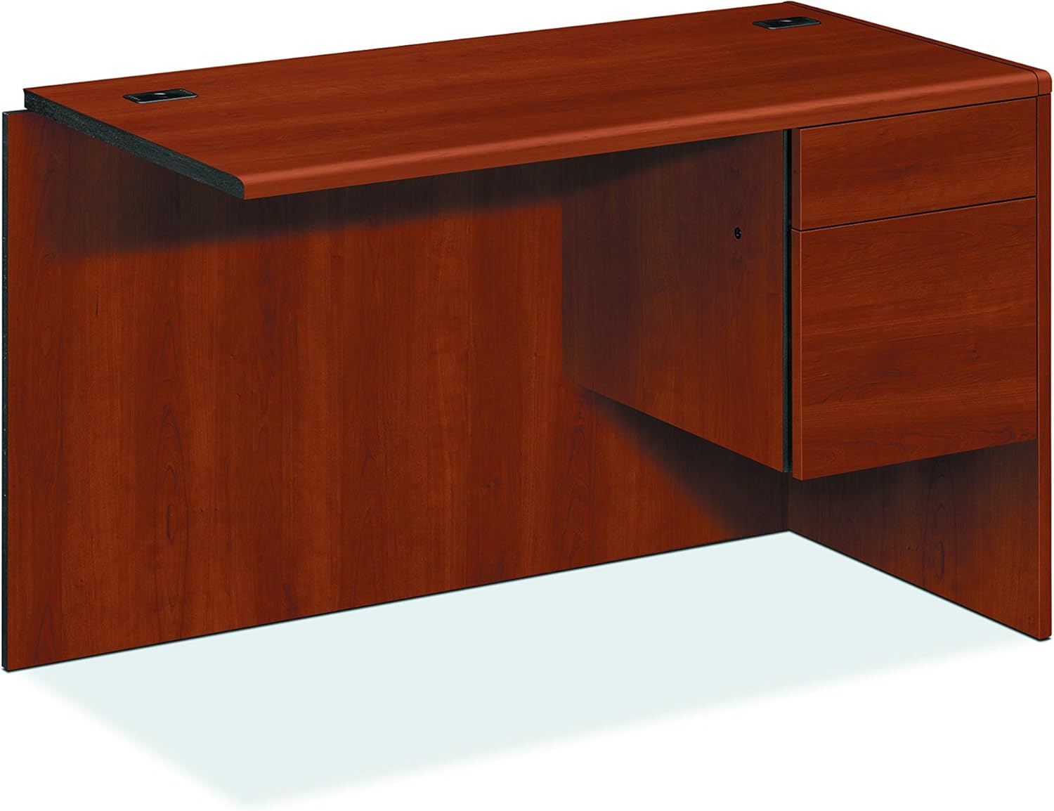 HON 107000 Series Right Return Desk, Cognac Kitchen & Dining