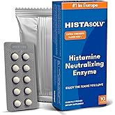 Medagel HISTAsolv Extra Strength DAO Enzyme Supplement for Histamine Food Intolerance - Eases Digestive Discomfort - Patented Tech - Made in Austria - 10 Pack