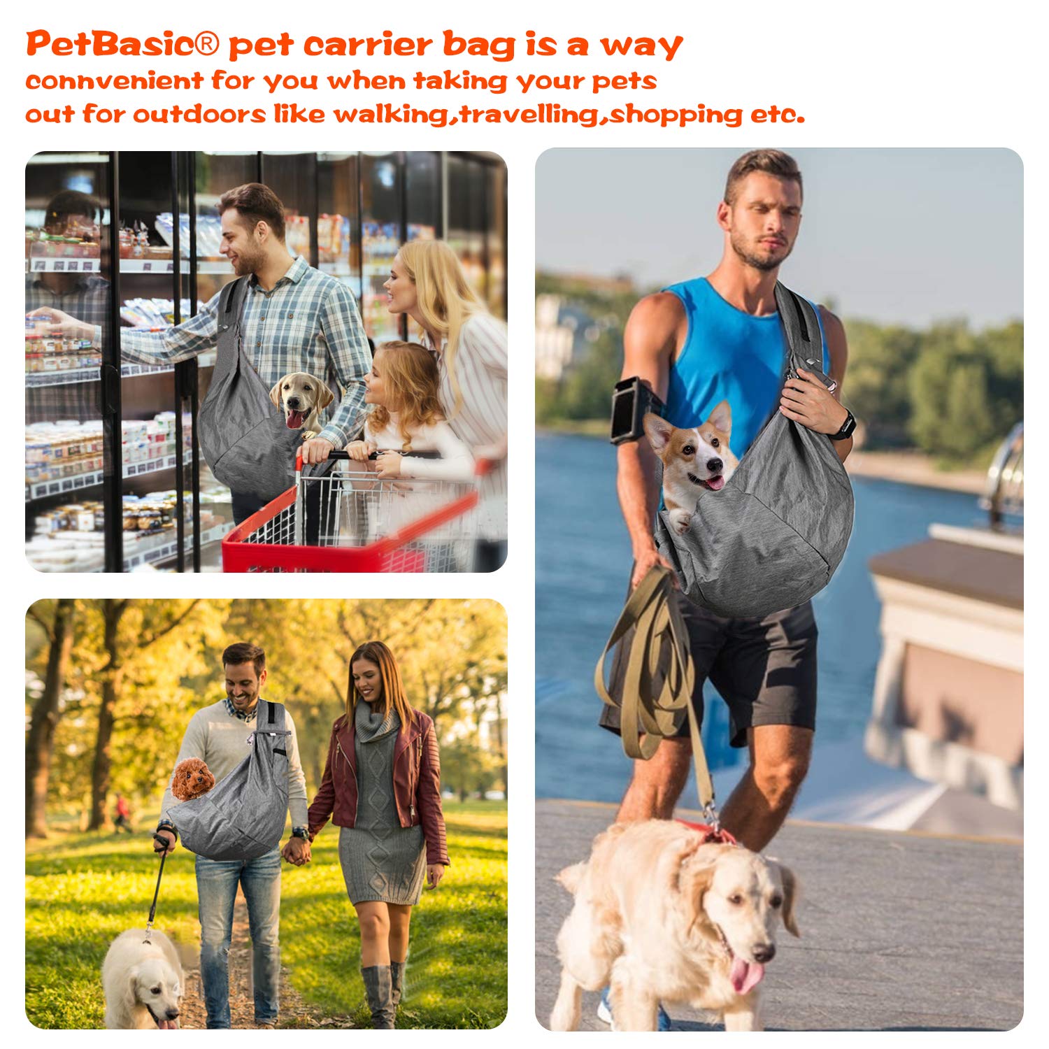 large dog sling carrier