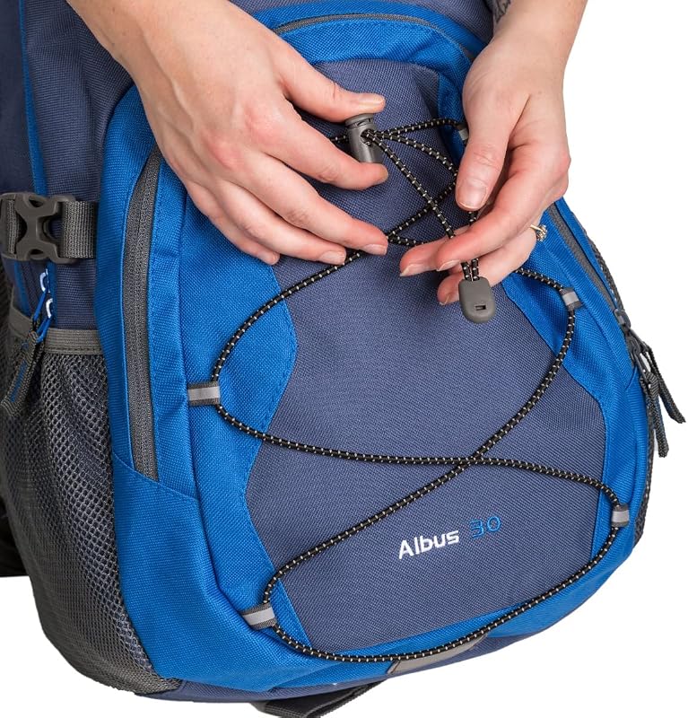 Albus Sac à Dos Mixte Adulte, Bleu, 30 l