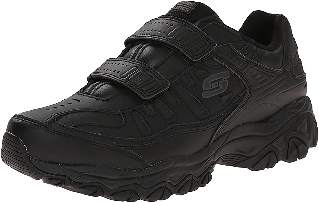 skechers after burn memory fit strike on men's walking shoes