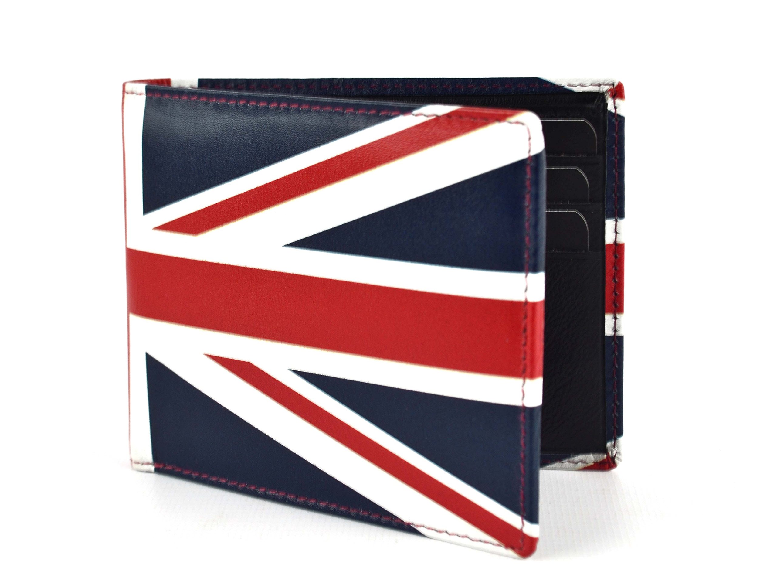 Golunski Retro Gents Leather Wallet 540 - Union Jack