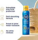 NIVEA Sun Protect & Dry Touch Refreshing Mist SPF30 200 ml Water-Resistant view 3