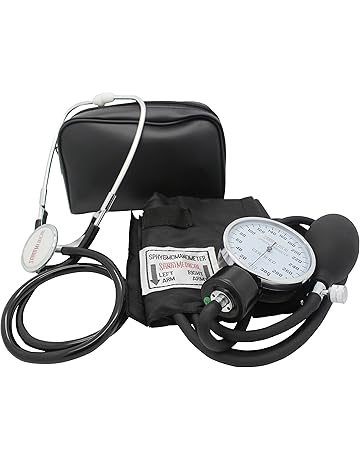 Santamedical Adult Deluxe Aneroid Sphygmomanometer with Stethoscope, Cuff and Carrying case