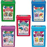 Super Duper Publications | Ask and Answer WH Question Five Fun Decks Bundle | Communication and Language Skills Flash Cards | Educational Resource for Children