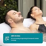 Lay-Z-Spa Miami Hot Tub 120 AirJet Massage 2-4 Person Inflatable Spa view 3