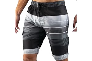 Kanu Surf Flex Men's Swim Trunks Quick-Dry Bathing Suit Men, 9" Inseam (Regular & Extended Sizes)