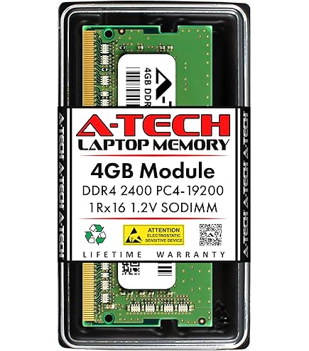 Hynix 4GB PC4-19200 DDR4-2400MHz Non-ECC Unbuffered CL17 260-Pin