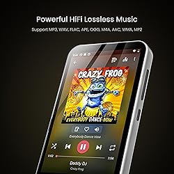 TIMMKOO 80GB Kids MP3 Player with Bluetooth and