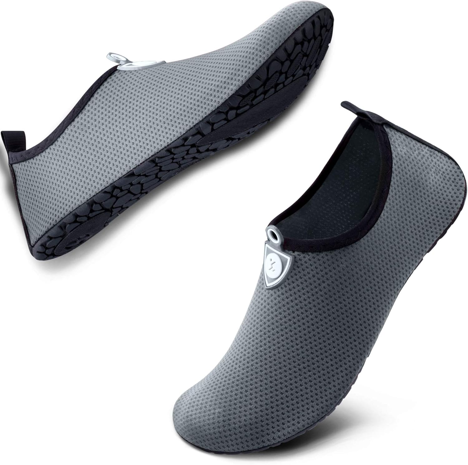 SIMARI Womens and Mens Water Shoes Quick-Dry Aqua Socks Barefoot for Outdoor Beach Swim Sports Yoga Snorkeling SWS002