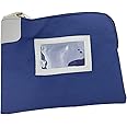 Heavy Duty Commercial 7-Pin 11" Locking Bank Security Money Cash Bag w/Pop Up Lock, 2 Keys (1/5/25/100/500) (1 pc)