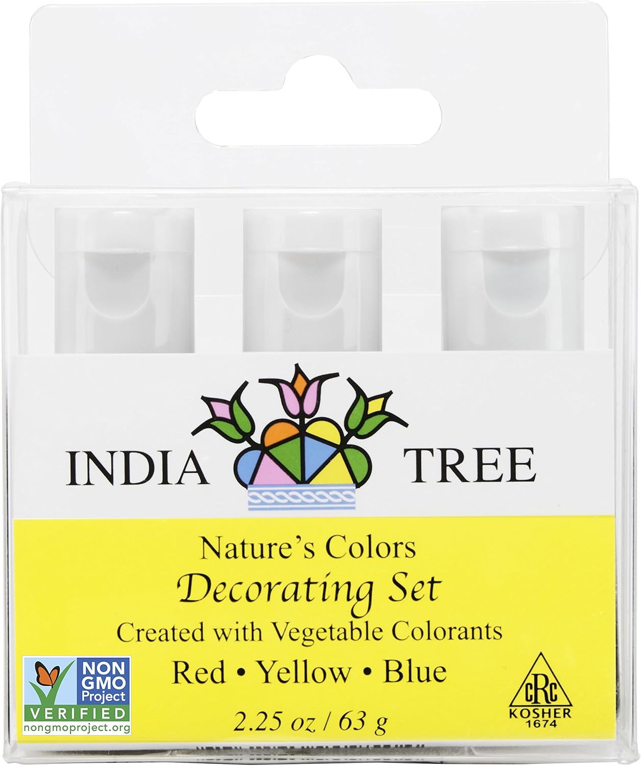 India Tree Natural Decorating Colors Set 3 Count 2 25 Ounces Pack Of 2 By India Tree Amazon Ca Grocery