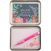 Karma Sentiment Note Taking Prayer Encouraging Notes Love You Box - Inches