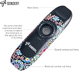 Sondery Professional Kazoo Wind Instrument with 5 Membranes Lanyard and Pouch view 5
