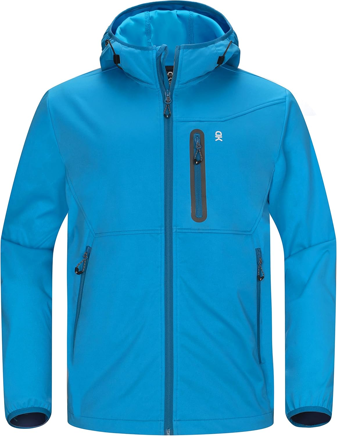 Little Donkey Andy Men's Lightweight Windbreaker, Softshell Jacket with Hood for Running Travel Hiking : Clothing