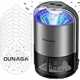 Fly Traps, Fruit Fly Trap Indoor, Gnat Traps, Bug Zapper Indoor,Mosquito Traps with 10 Sticky Glue Boards, Gray