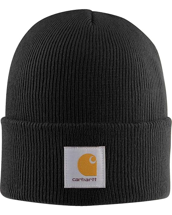 Carhartt Men's Acrylic Watch Hat A18, Black, One Size best men's beanies