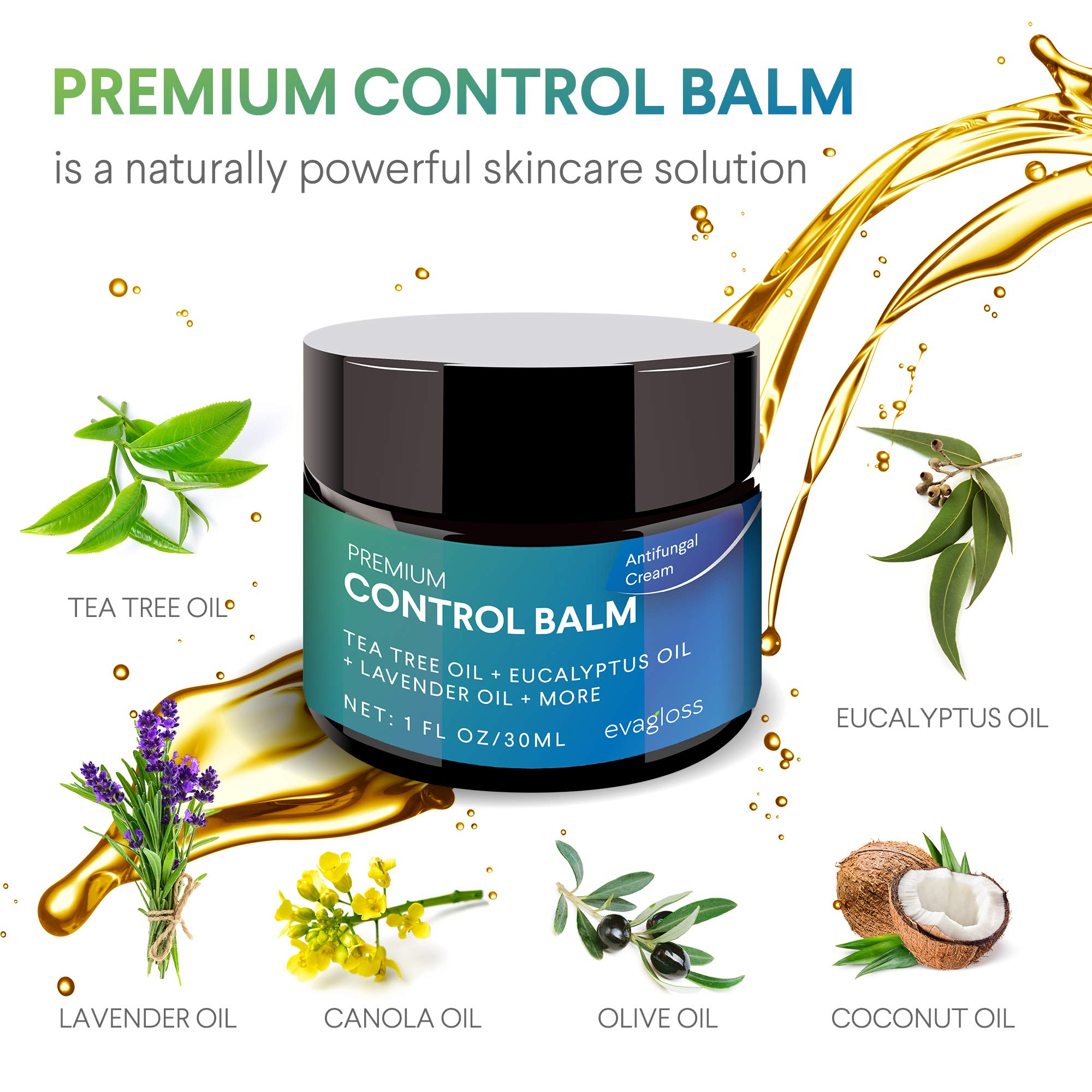 Evagloss Antifungal Cream Repair AntiItch Balm for Face & Body