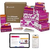 Ultimate Nursing School Survival Kit &ndash; Over 1900 Flash Cards for Pharm + 10 Core Nursing School Subjects &ndash; Only Essential 2026-2027 NCLEX ATI HESI Tested Info