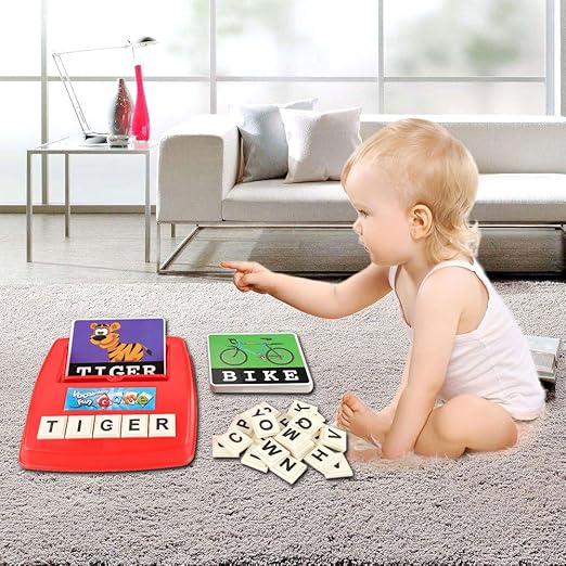 Amazon Co Jp 赤ちゃん キッズ幼児英語 スペルアルファベット文字のゲーム アーリーラーニング 教育玩具 ビューティー