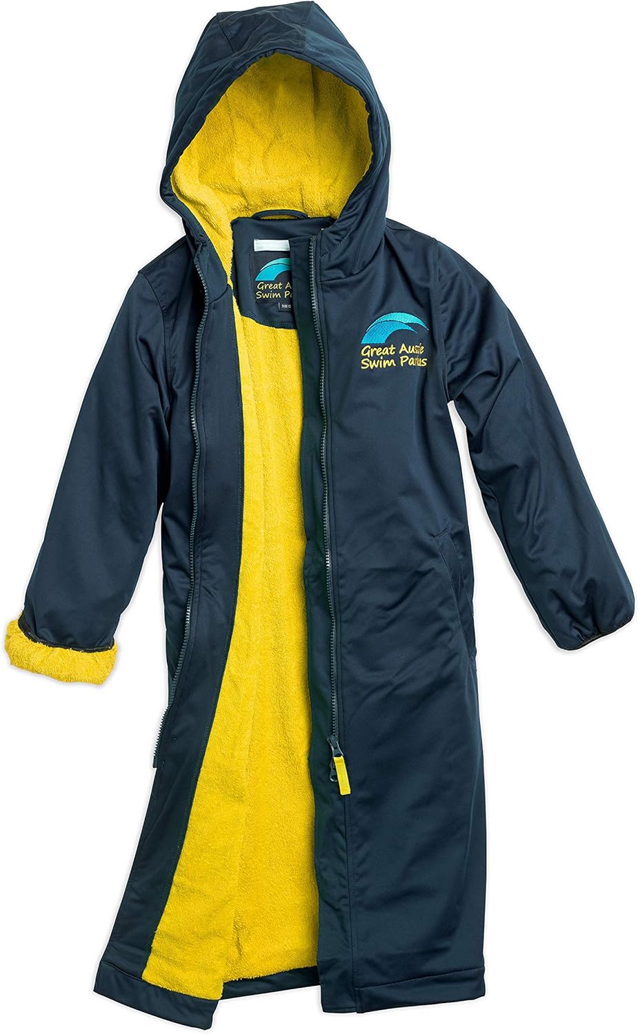 Great Aussie Swim Parkas Unisex Erwachsene & Jugend Extra Lang