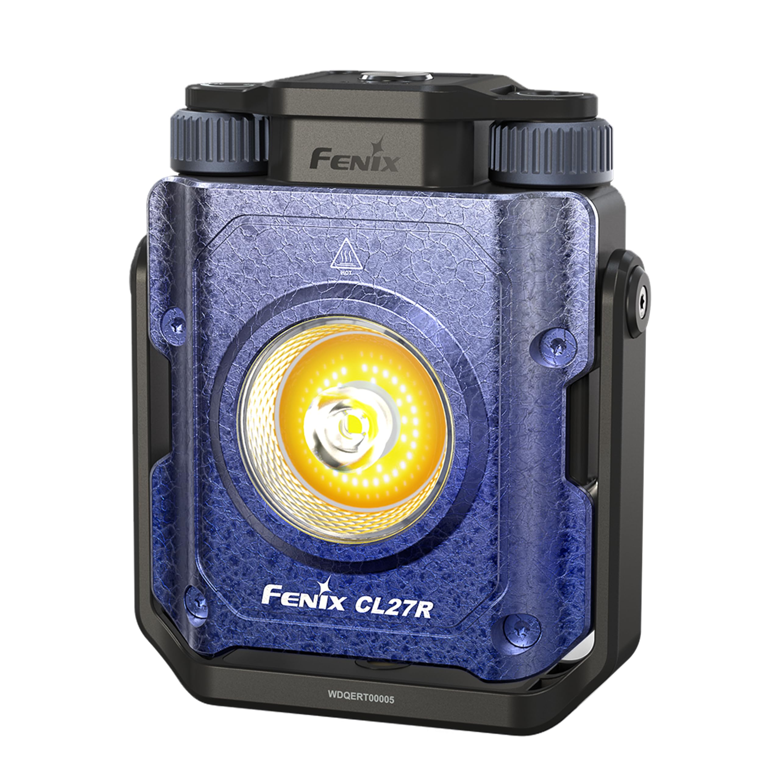 Fenix CL27R Blue Embossed, Rechargeable Multi Beam Lantern | 1600 Lumens | 180m | 285 Hrs Max | Red Light Mode | Stepless Colour Temperature & Brightness Adjustment | 360° Magnetic Handle | IP66