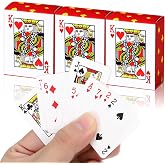 3 Decks Mini Playing Cards 1.65" Mini Deck Of Cards Portable Miniature Poker Card Smal Playing Card For Adults Party Favor Tiny Deck Of Novelty Party Gift For Christmas New Year Travel Fun