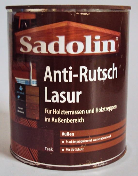 Sadolin Anti-Rutsch Lasur 0,75L, Teak