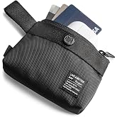 Ringke Mini Pouch 2-Way Bag Miniature, Mini Bag for Universal Wireless Ear Buds, Durable Waterproof Keychain Accessories Small Pouch Bags Compatible with AirPods Pro 2nd Generation Case