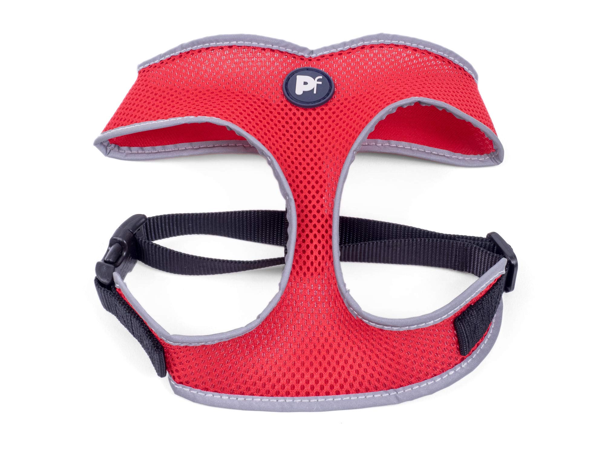Petface Reflective Comfort Harness for Dog, X-Small, Red