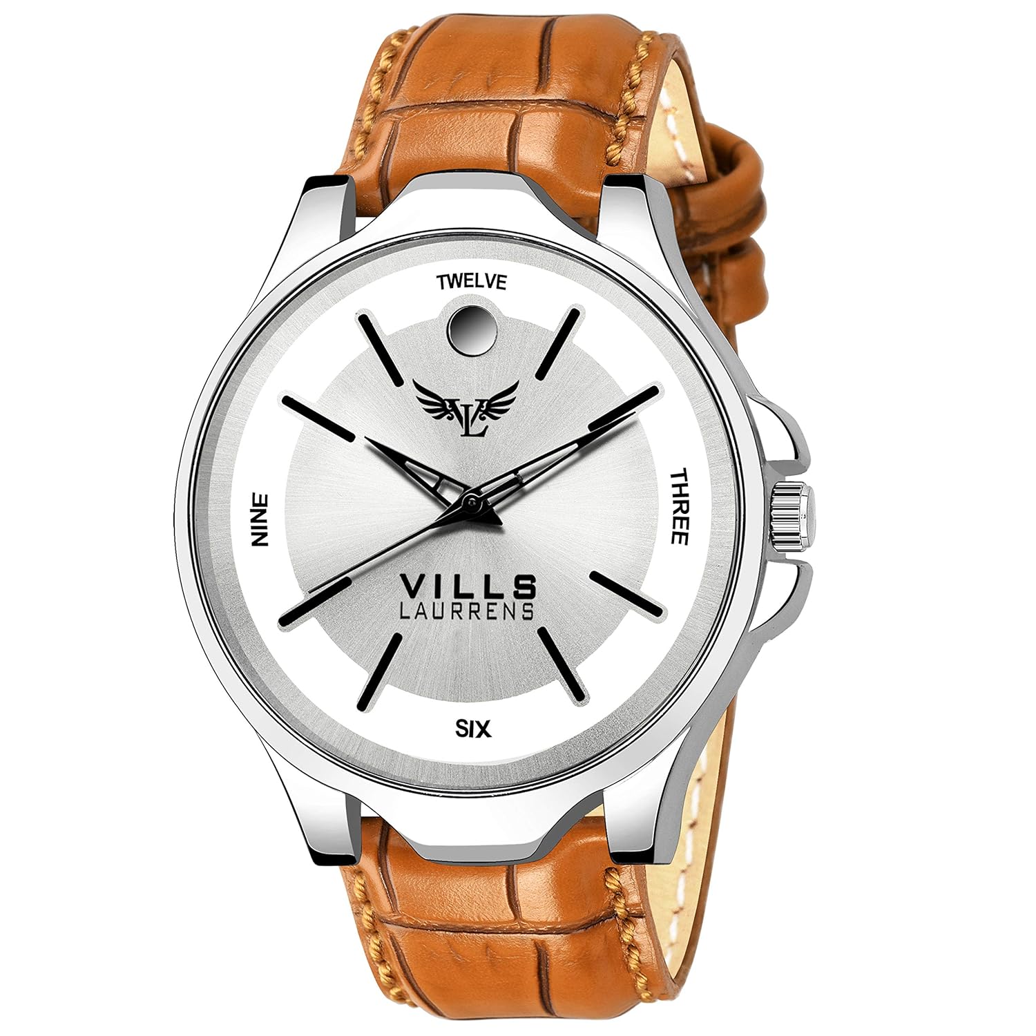 Buy Vills Laurrens Vl 1213 Brown Movado Strap With White Dial Formal Watch For Men And Boys At Amazon In Buy Vills Laurrens Vl 1213 Brown Movado Strap With White Dial Formal Watch For Men And Boys At Amazon In